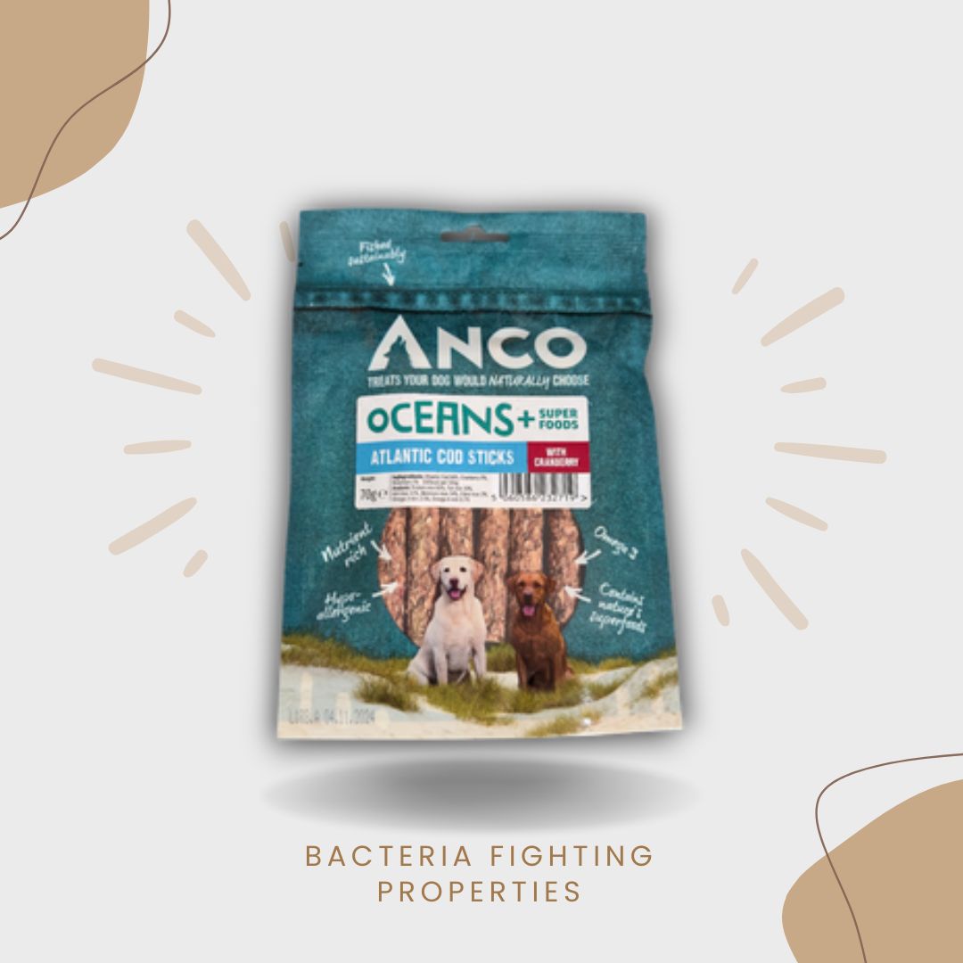 Anco Oceans+ Atlantic Cod Stick with Cranberry
