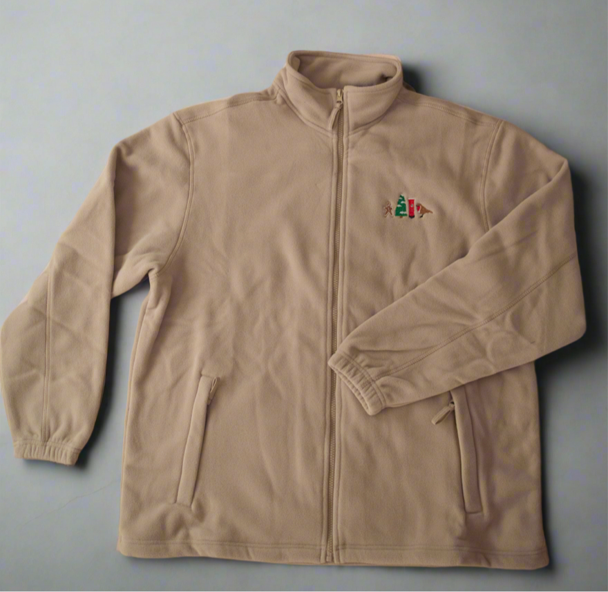 Festive trails Fleece - full zip