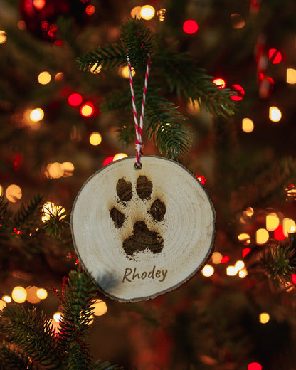 Handmade Christmas Baubles - Personalised pet portrait