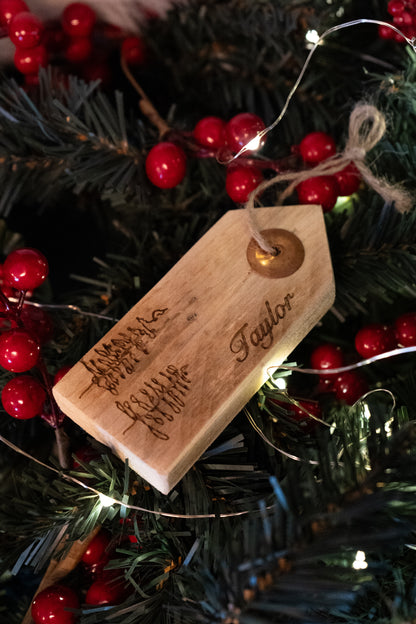 Handmade Christmas Tags