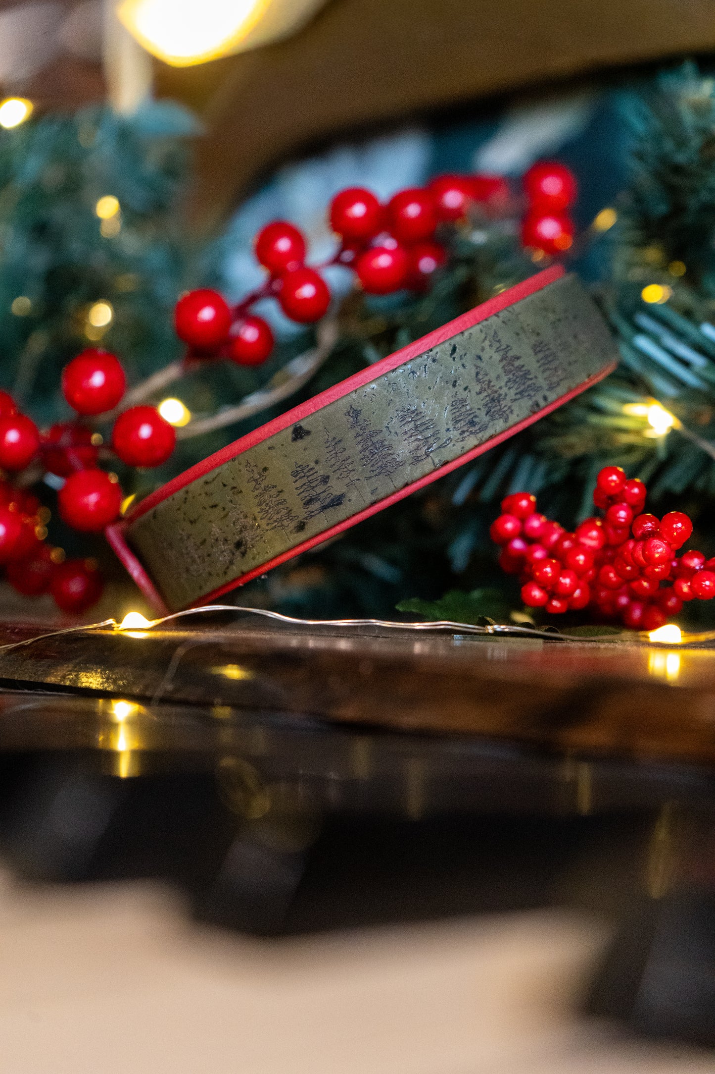 Cork X Biothane Collar- Elderbark