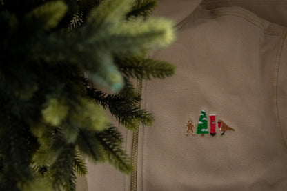 Festive trails Fleece - full zip