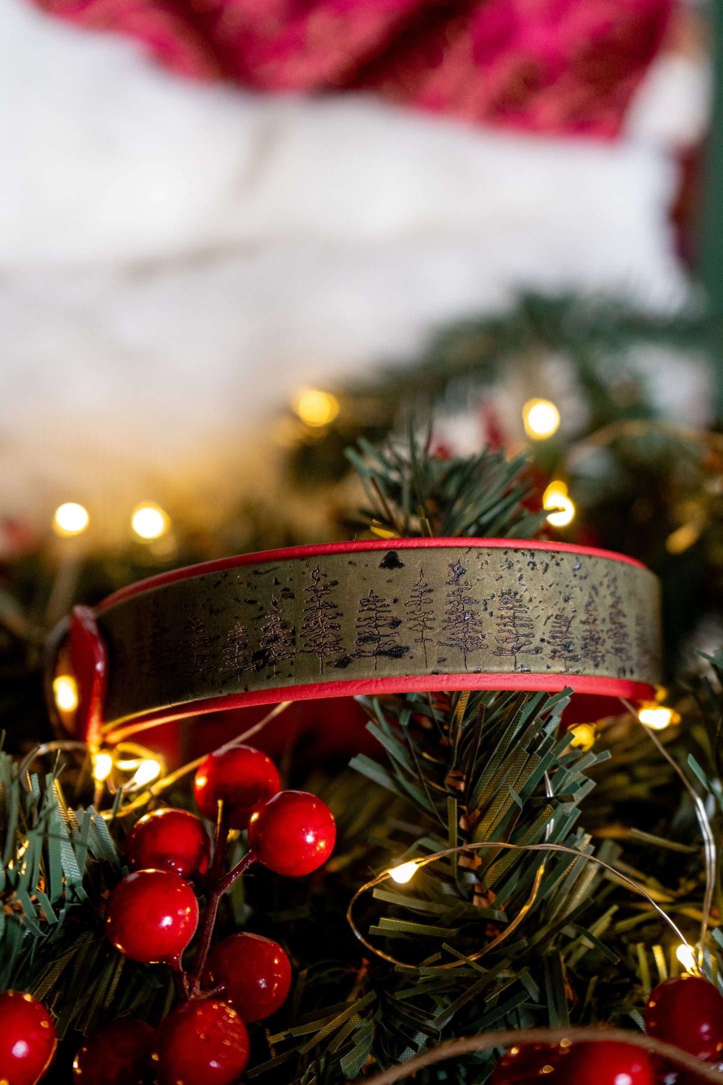 Cork X Biothane Collar- Elderbark