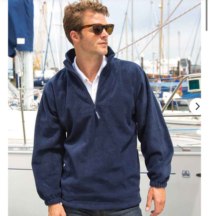 Blue Waves quarter zip