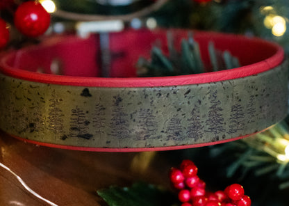 Cork X Biothane Collar- Elderbark