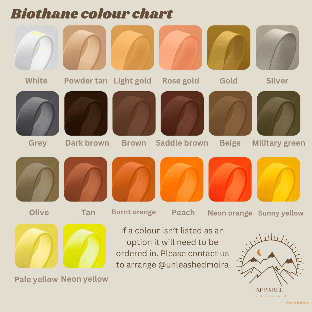 Single Colour Biothane Lead - Apparel By Unleashed