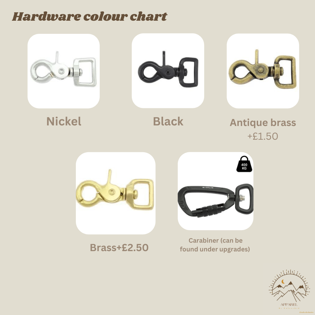 Two Toned Collar (rivet connection) - Apparel By Unleashed