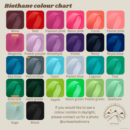 Single Colour Biothane Collar - Apparel By Unleashed